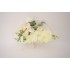 Evantai Decorativ Premium cu Flori și Perle, 40X30 cm, B.S.P. / AN185