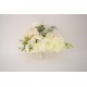 Evantai Decorativ Premium cu Flori și Perle, 40X30 cm, B.S.P. / AN185