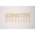 Set cifre pe bat, 0-9, H 17 cm, B.S.P. / CD1051