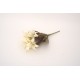 Buchet crin artificial, culoare alb, H 35 cm, B.S.P. / CD2063-1
