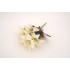 Buchet crin artificial, culoare alb, H 35 cm, B.S.P. / CD2063-1