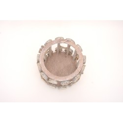 Ghiveci din lemn, H 16 cm, B.S.P. / CD2782