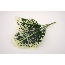 Buchet verdeata, model pestrit, culoare alb, H 40 cm, B.S.P. / CD2970-1