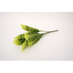 Buchet verdeata, model pestrit, culoare verde, H 40 cm, B.S.P. / CD2970-2