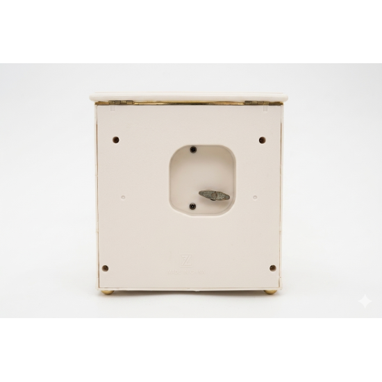 Cutie muzicala, culoare crem, 15X16X10 cm, B.S.P. / CD3516