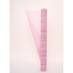 Rola aranjamente floristice, culoare roz, H 50 cm, L 6 m, B.S.P. / CD3576-12