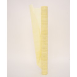 Rola aranjamente floristice, culoare crem, H 50 cm, L 6 m, B.S.P. / CD3576-3