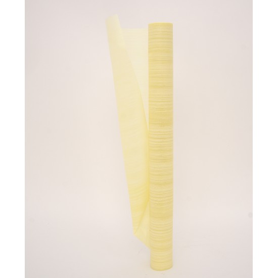Rola aranjamente floristice, culoare crem, H 50 cm, L 6 m, B.S.P. / CD3576-3