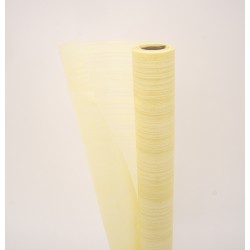 Rola aranjamente floristice, culoare crem, H 50 cm, L 6 m, B.S.P. / CD3576-3