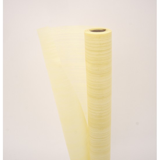 Rola aranjamente floristice, culoare crem, H 50 cm, L 6 m, B.S.P. / CD3576-3