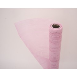Rola aranjamente floristice, culoare roz, H 50 cm, L 6 m, B.S.P. / CD3576-12