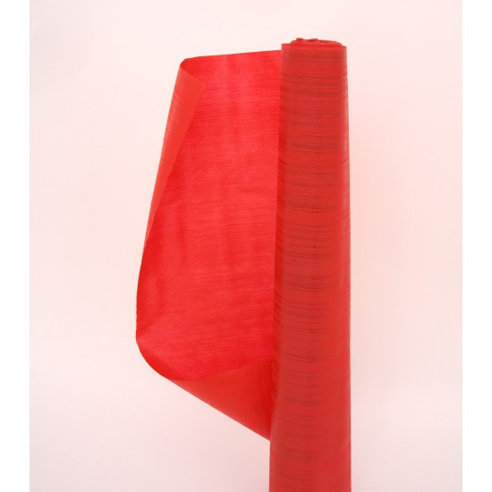 Rola aranjamente floristice, culoare rosu, H 50 cm, L 6 m, B.S.P. / CD3576-11