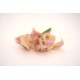 Buchet 10 cale din silicon, culoare roz deschis, H 35 cm, B.S.P. / CD4186-5