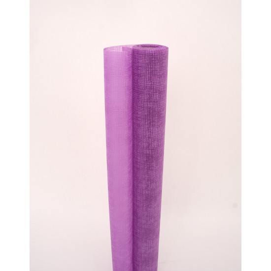 Rola aranjamente floristice, culoare lila, H 50 cm, L 6 m, B.S.P. / CD4487-2