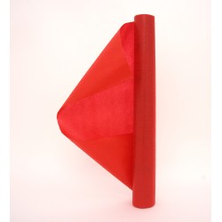 Rola aranjamente floristice, culoare rosu, H 50 cm, L 6 m, B.S.P. / CD4487-4