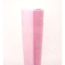 Rola aranjamente floristice, culoare roz, H 50 cm, L 6 m, B.S.P. / CD4487-5