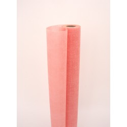 Rola aranjamente floristice, culoare somon, H 50 cm, L 6 m, B.S.P. / CD4487-6