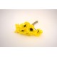 Buchet 6 maci din silicon, culoare galben, H 30 cm, B.S.P. CD4504-1