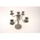 Candelabru 5 brate din antimoniu, H 31 cm, B.S.P. / CD4668
