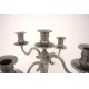 Candelabru 5 brate din antimoniu, H 31 cm, B.S.P. / CD4668