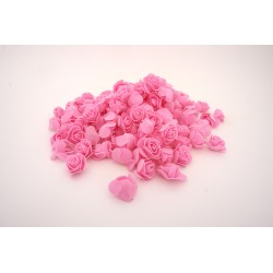 Set 500 flori de spuma, culoare roz, 3.5 cm, B.S.P. / CD4964-3