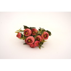 Buchet bujori artificiali, culoare grena, H 30 cm, B.S.P. / CD5028-2