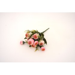 Buchet bujori artificiali, culoare roz, H 30 cm, B.S.P. / CD5028-3