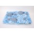 Panou flori artificiale, culoare albastru, 40x60 cm, B.S.P. / SL1193-1