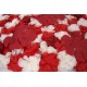 Panou flori artificiale, culoare rosu, 40x60 cm, B.S.P. / SL1193-2
