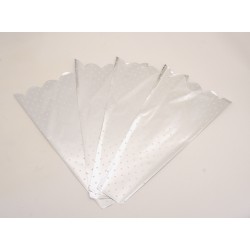 Set 100 folii pentru zambila taiata, 25X15X5.5 cm, B.S.P. / SL006