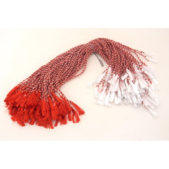  Snur martisor, 100 bucati, 38 cm, B.S.P. / SL031