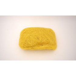 Sizal, umplutura din fire pentru cadouri, 100 grame, culoare galben, B.S.P. / SL042-2