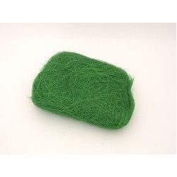 Sizal, umplutura din fire pentru cadouri, 100 grame, culoare verde, B.S.P. / SL042-5