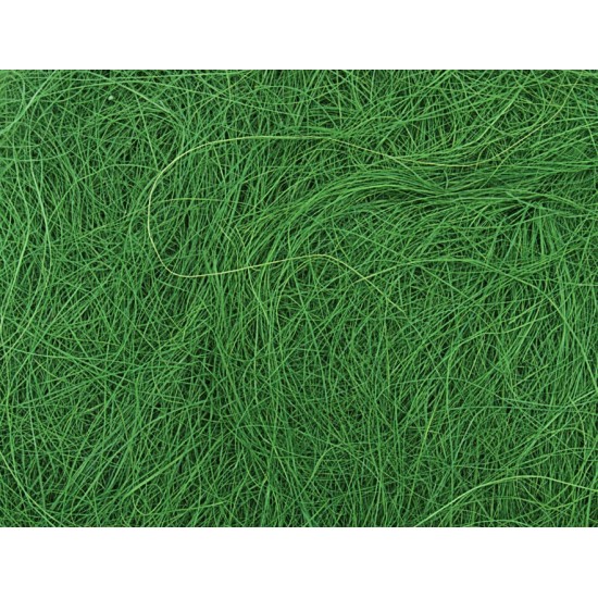 Sizal, umplutura din fire pentru cadouri, 100 grame, culoare verde, B.S.P. / SL042-5