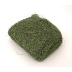 Sizal, umplutura din fire pentru cadouri, 100 grame, culoare verde inchis, B.S.P. / SL042-6