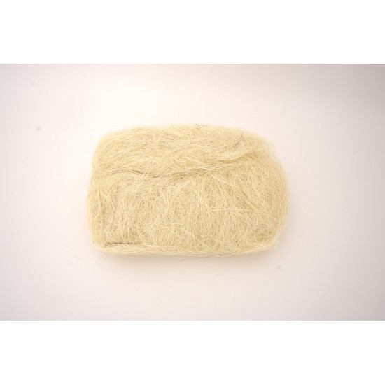 Sizal, umplutura din fire pentru cadouri, 100 grame, culoare crem, B.S.P. / SL042-1