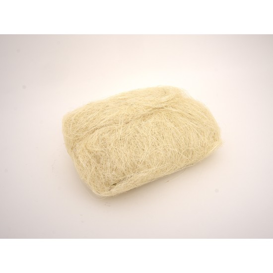 Sizal, umplutura din fire pentru cadouri, 100 grame, culoare crem, B.S.P. / SL042-1