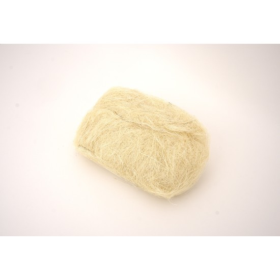 Sizal, umplutura din fire pentru cadouri, 100 grame, culoare crem, B.S.P. / SL042-1