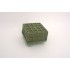 Burete patrat cu ventuza, culoare verde, 11x7 cm, B.S.P. / SL045