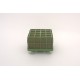 Burete patrat cu ventuza, culoare verde, 11x7 cm, B.S.P. / SL045