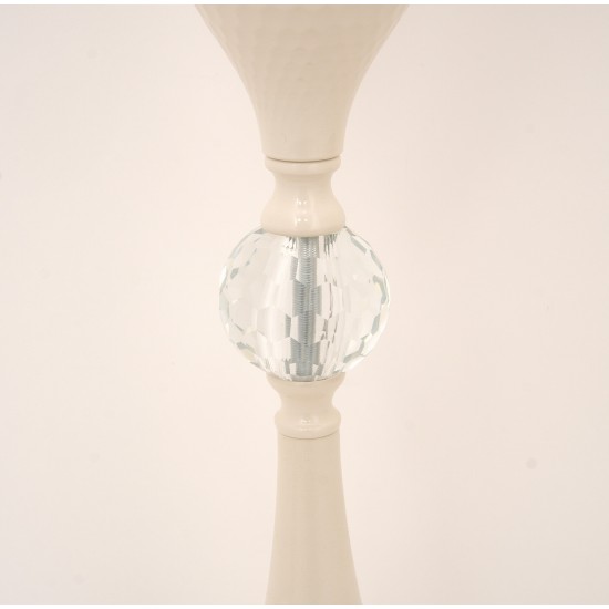 Suport aranjamete florale, culoare crem, H 57 cm, B.S.P. / SL1002