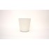 Ghiveci din plastic, culoare alb, 20X20 cm, B.S.P. / SL1011-1