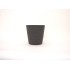 Ghiveci din plastic, culoare gri, 20X20 cm, B.S.P. / SL1011-2