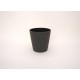 Ghiveci din plastic, culoare gri, 20X20 cm, B.S.P. / SL1011-2