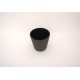 Ghiveci din plastic, culoare gri, 20X20 cm, B.S.P. / SL1011-2