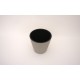 Ghiveci din plastic, culoare gri deschis, 20X20 cm, B.S.P. / SL1011-3
