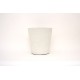 Ghiveci din plastic, culoare alb, 28x27 cm, B.S.P. / SL1012-1
