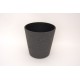 Ghiveci din plastic, culoare gri, 28x27 cm, B.S.P. / SL1012-2