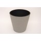 Ghiveci plastic, culoare gri deschis, 32x32 cm, B.S.P. / SL1013-3