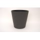 Ghiveci plastic, culoare gri, 32x32 cm, B.S.P. / SL1013-2
